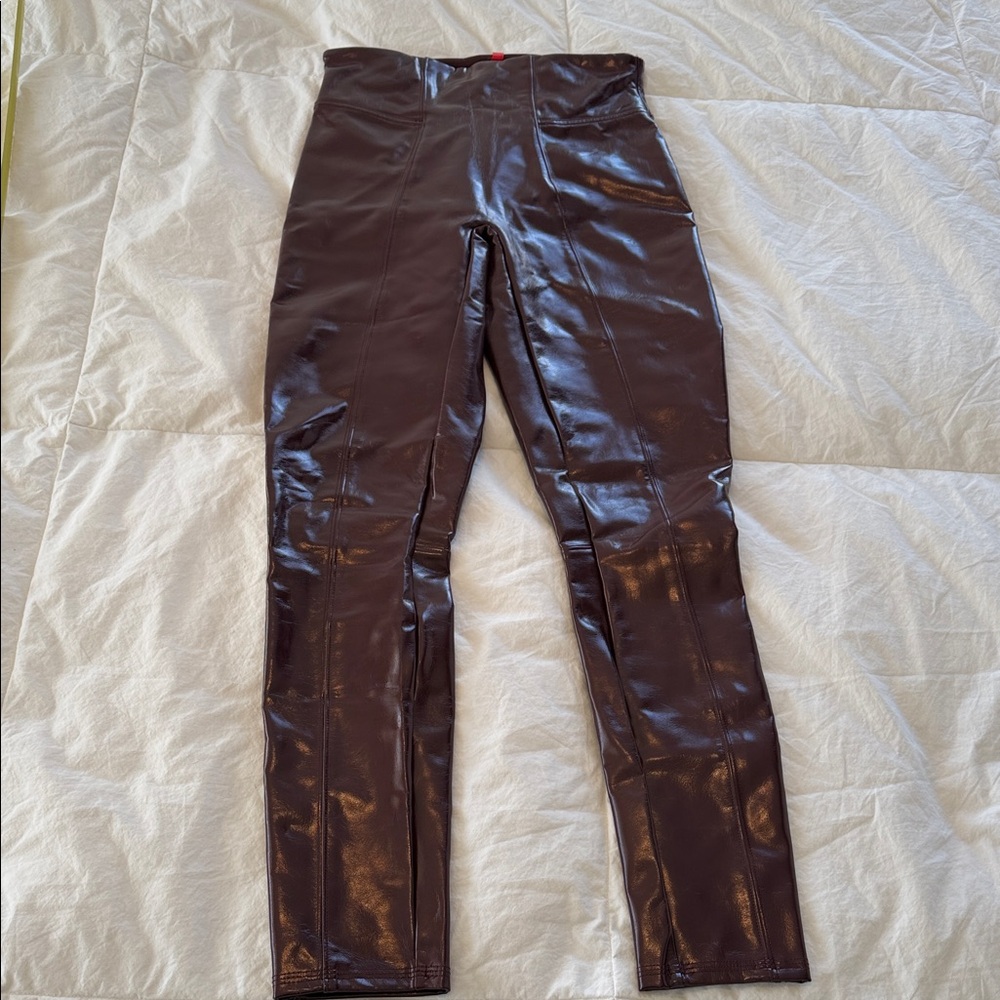SPANX Reddish Brown Leggings